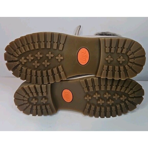 Luggage Hiker Combat Boots Convoy Pink Fur Top Womens Size 10 M New With Box - Picture 7 of 7